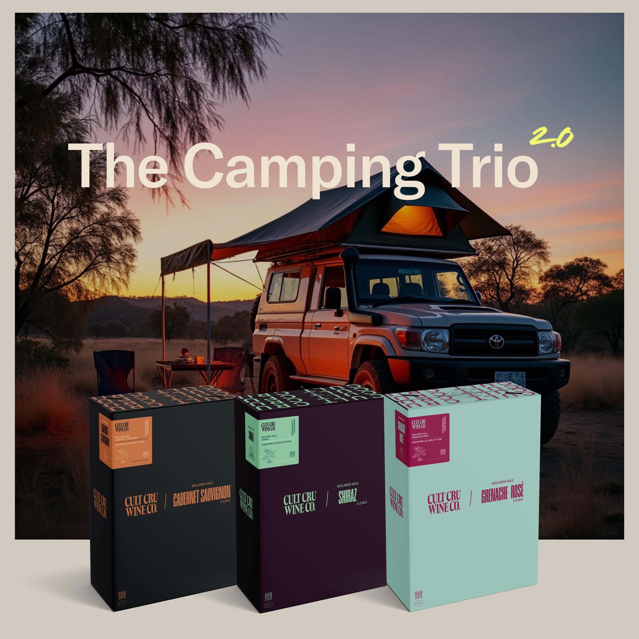 The Camping Trio 2.0